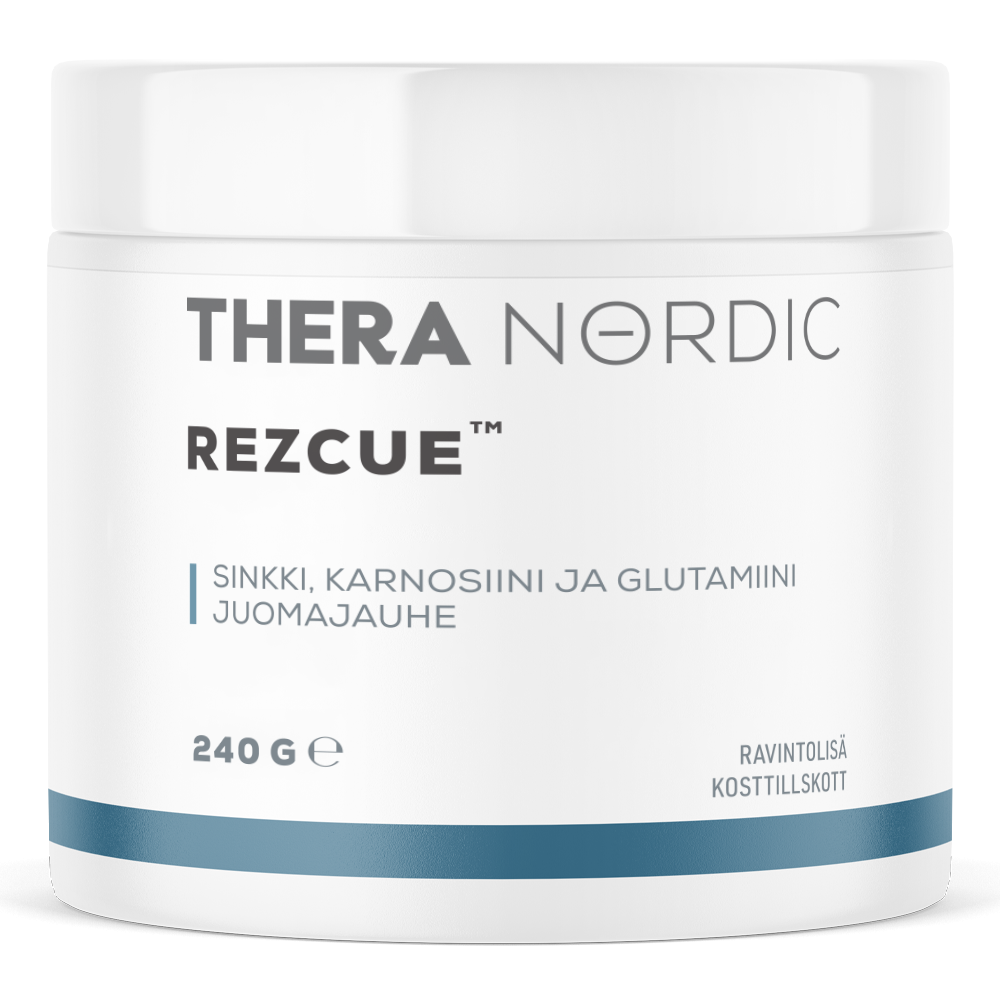 Rezcue Sinkkikarnosiini + Glutamiini
