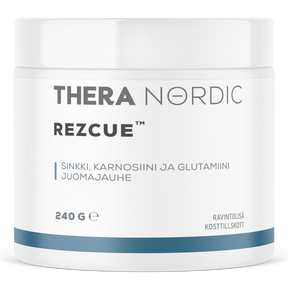 Rezcue Sinkkikarnosiini + Glutamiini